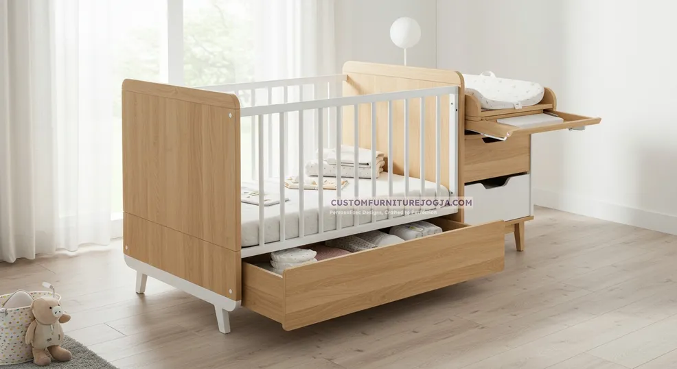 Jasa Pembuatan Tempat Tidur Bayi Jogja